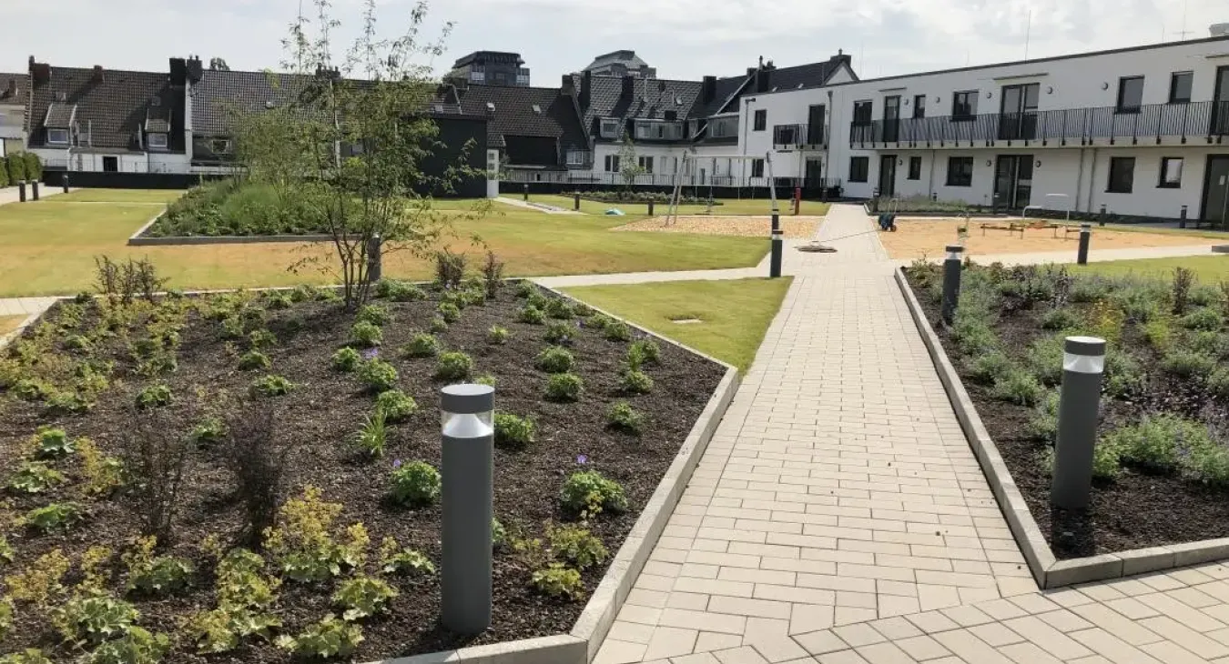 Wohn Quartier in Düsseldorf