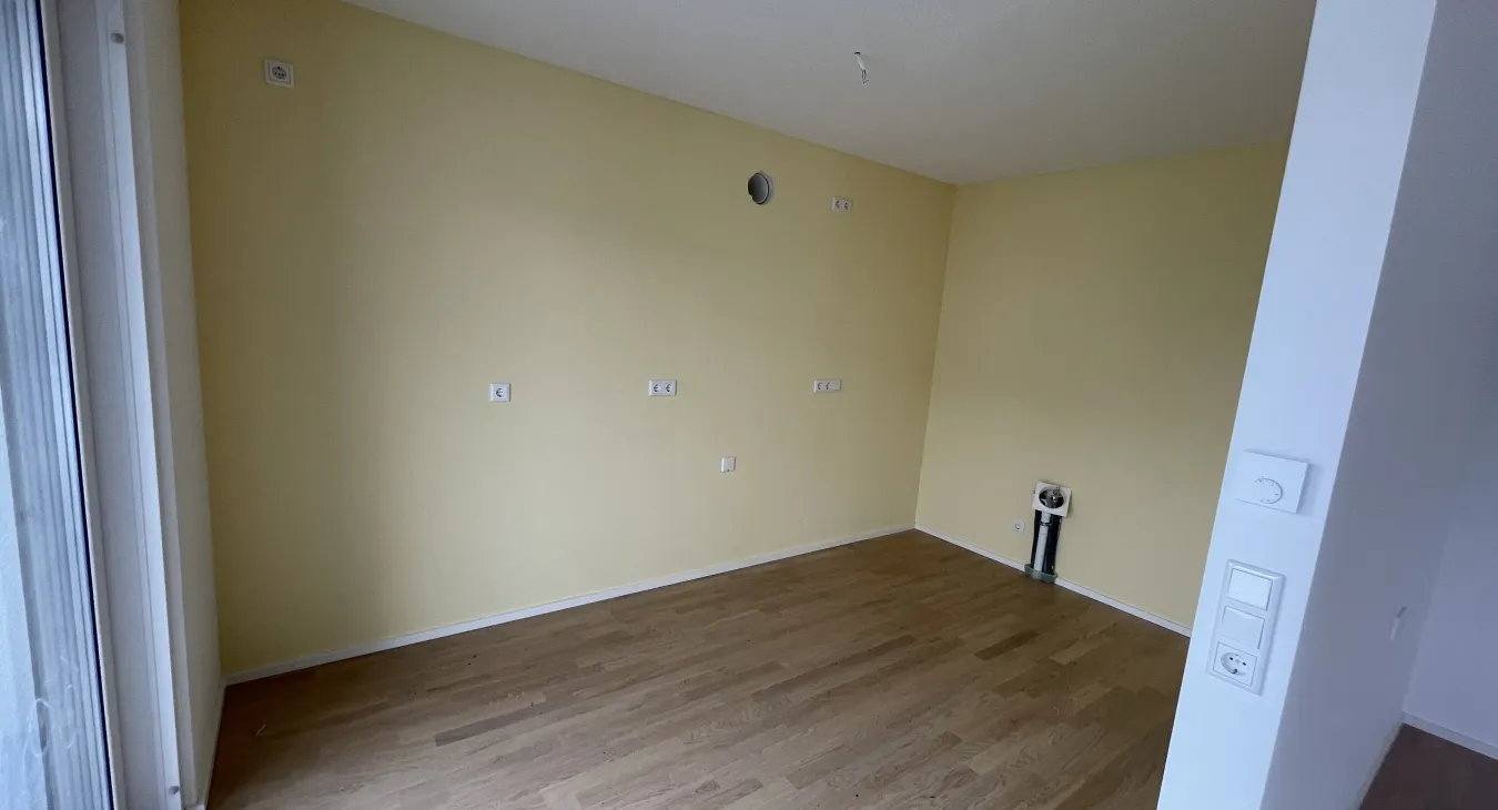 Wände Farbig gestrichen.