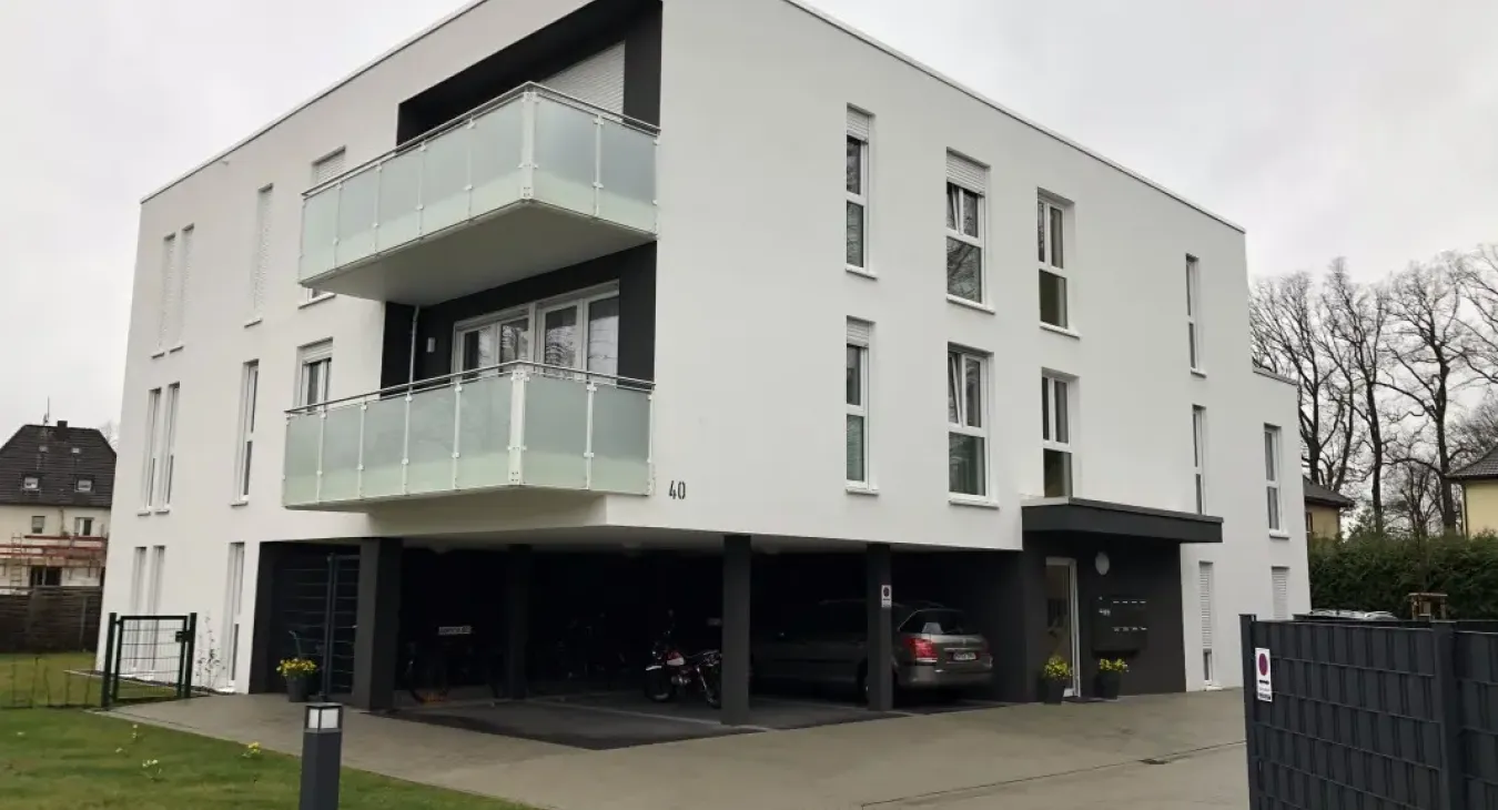 Putzarbeiten in Hamm Paracelsuspark